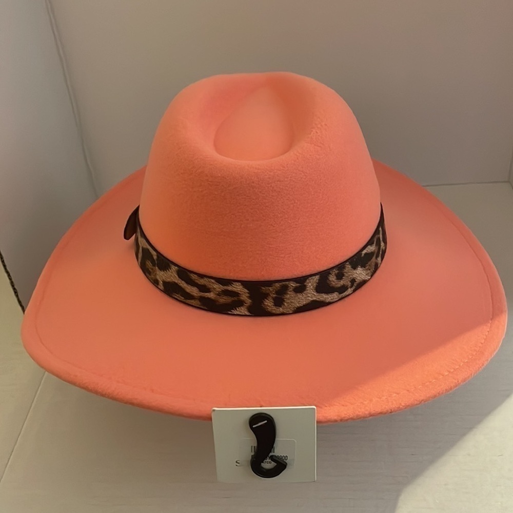 Orange Fendora Hat NEW - Picture 8 of 11